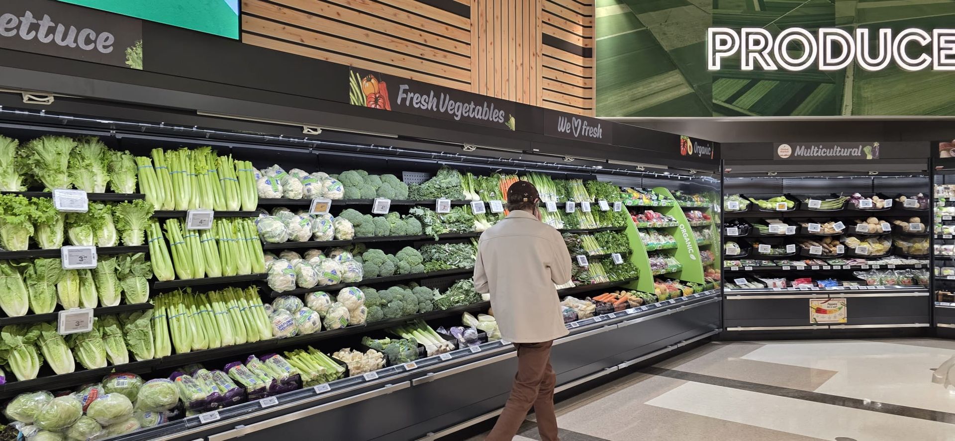 Fresh Vegetables Run
