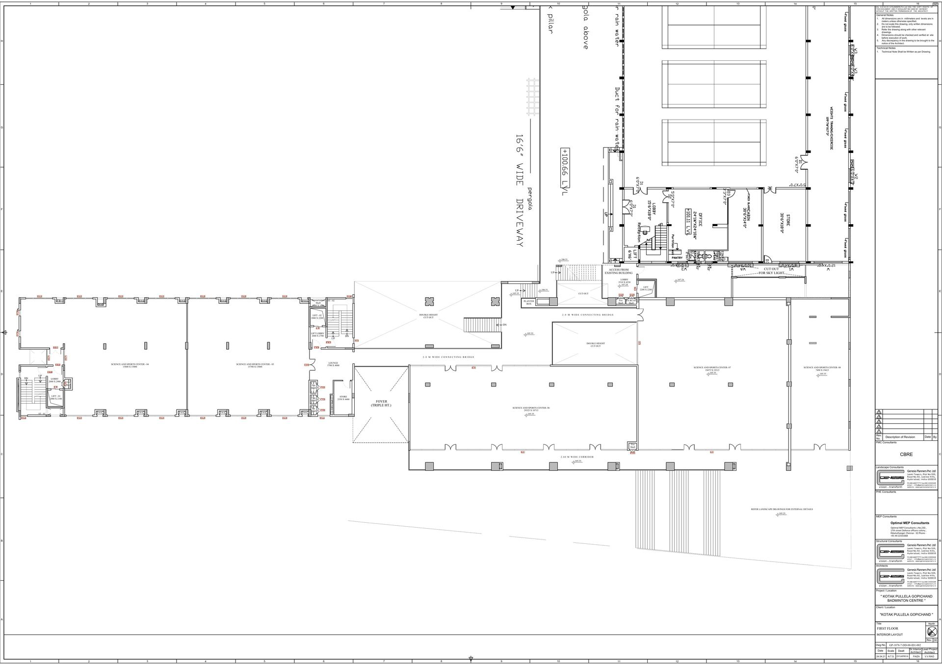 First Floor plan