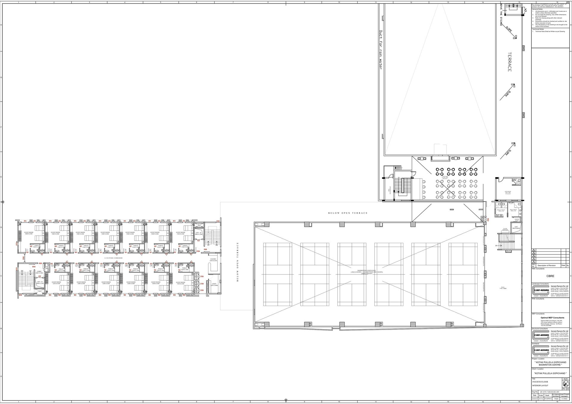 Fourth Floor plan