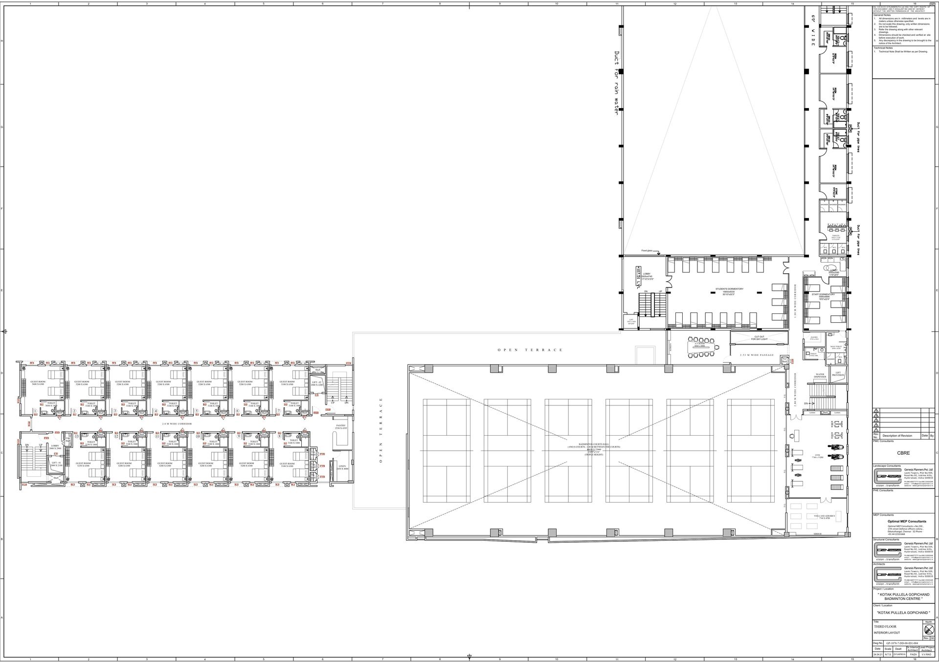 Third Floor plan